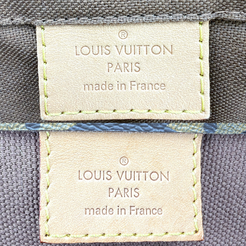 LOUIS VUITTON ルイヴィトン トートバッグ ウィズホールズ モノグラム 川久保玲コラボ M40279 モノグラムキャンバス ブラウン 茶 ゴールド金具 レディース【中古品】