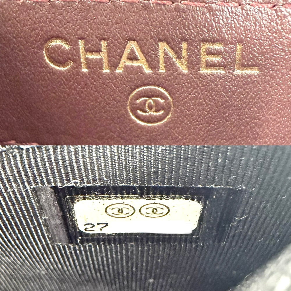 CHANEL シャネル 長財布 ココマーク ロングウォレット キャビアスキン ブラック 黒 ゴールド金具 レディース【中古品】