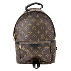 LOUIS VUITTON ルイヴィトン リュック パームスプリングスPM バックパック M44871 モノグラムキャンバス ブラウン 茶 ブラック 黒 ゴールド金具 レディース【中古品】