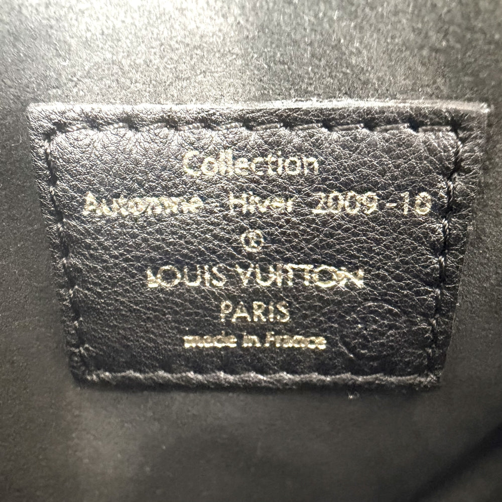 LOUIS VUITTON ルイヴィトン ハンドバッグ モノグラムエクリプス スパンコール ミニポシェットアクセソワール ミニバッグ M60125 PVC レザー スパンコール ブラウン 茶 ブラック 黒 ゴールド金具 レディース【中古品】