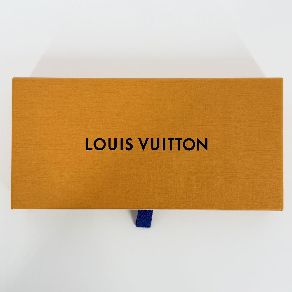 LOUIS VUITTON ルイヴィトン スカーフ バンドーBB モノグラムフラワー M79703 シルク ホワイト 白 グリーン 緑 レディース【中古品】