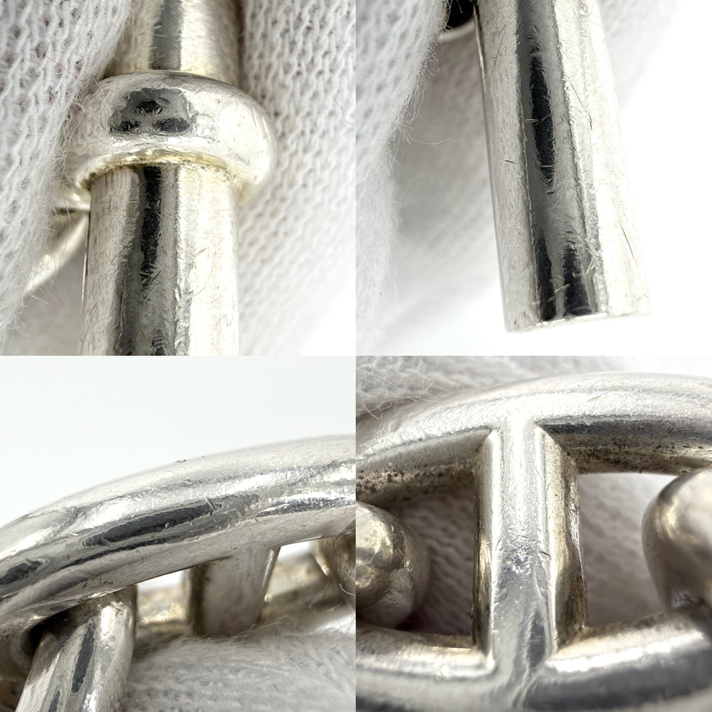 HERMES エルメス ブレスレット シェーヌダンクルGM アクセサリー ジュエリー 15コマ シルバー925 メンズ 約82.2g【中古品】