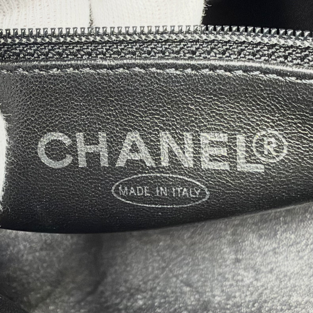 CHANEL シャネル トートバッグ マトラッセ 復刻トート ハンドバッグ ココマーク A01804 キャビアスキン ブラック 黒 シルバー金具 レディース【中古品】