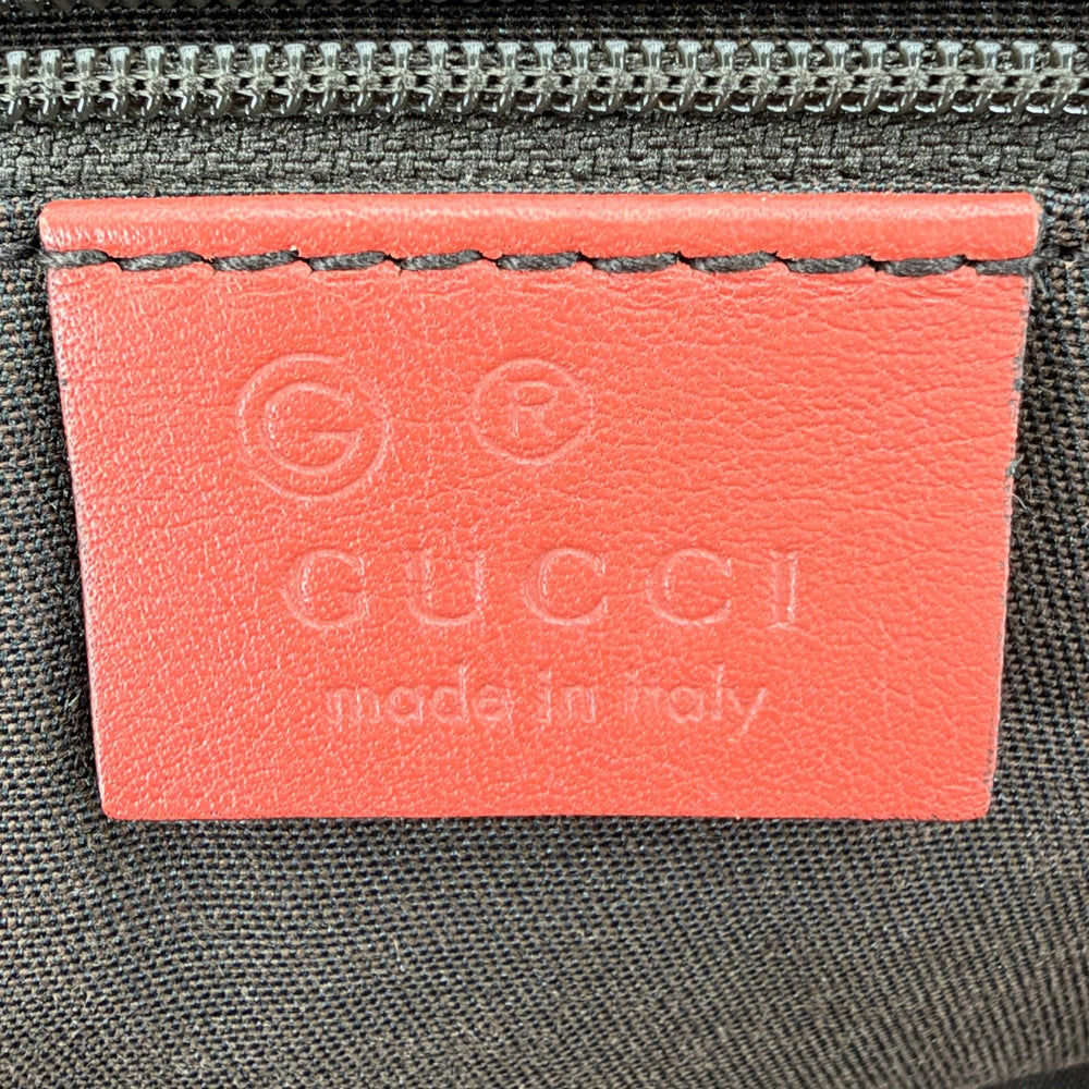 GUCCI グッチ 2WAY グッチシマ ショルダーバッグ ハンドバッグ GG 420023 レザー レッド 赤 シルバー金具 レディース【中古品】