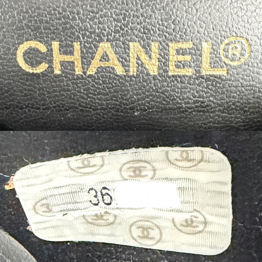 CHANEL シャネル バッグ バニティバッグ ココマーク 化粧ポーチ メイクポーチ キャビアスキン ブラック 黒 ゴールド金具 レディース【中古品】