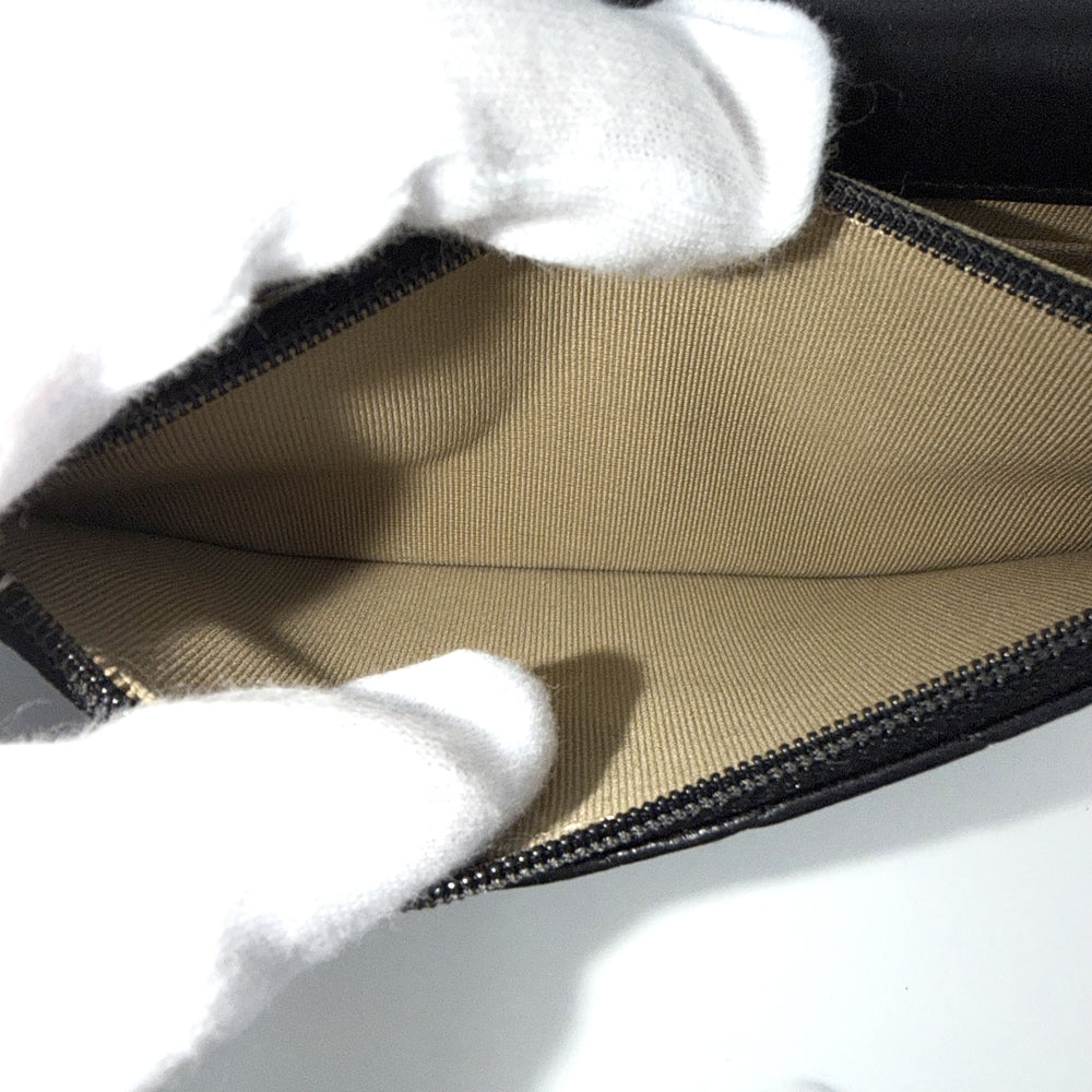 CHANEL シャネル ショルダーバッグ マトラッセ チェーンウォレット フォンホルダー ココボール ボールチェーン ラムスキン ブラック 黒 ゴールド金具 レディース【中古品】