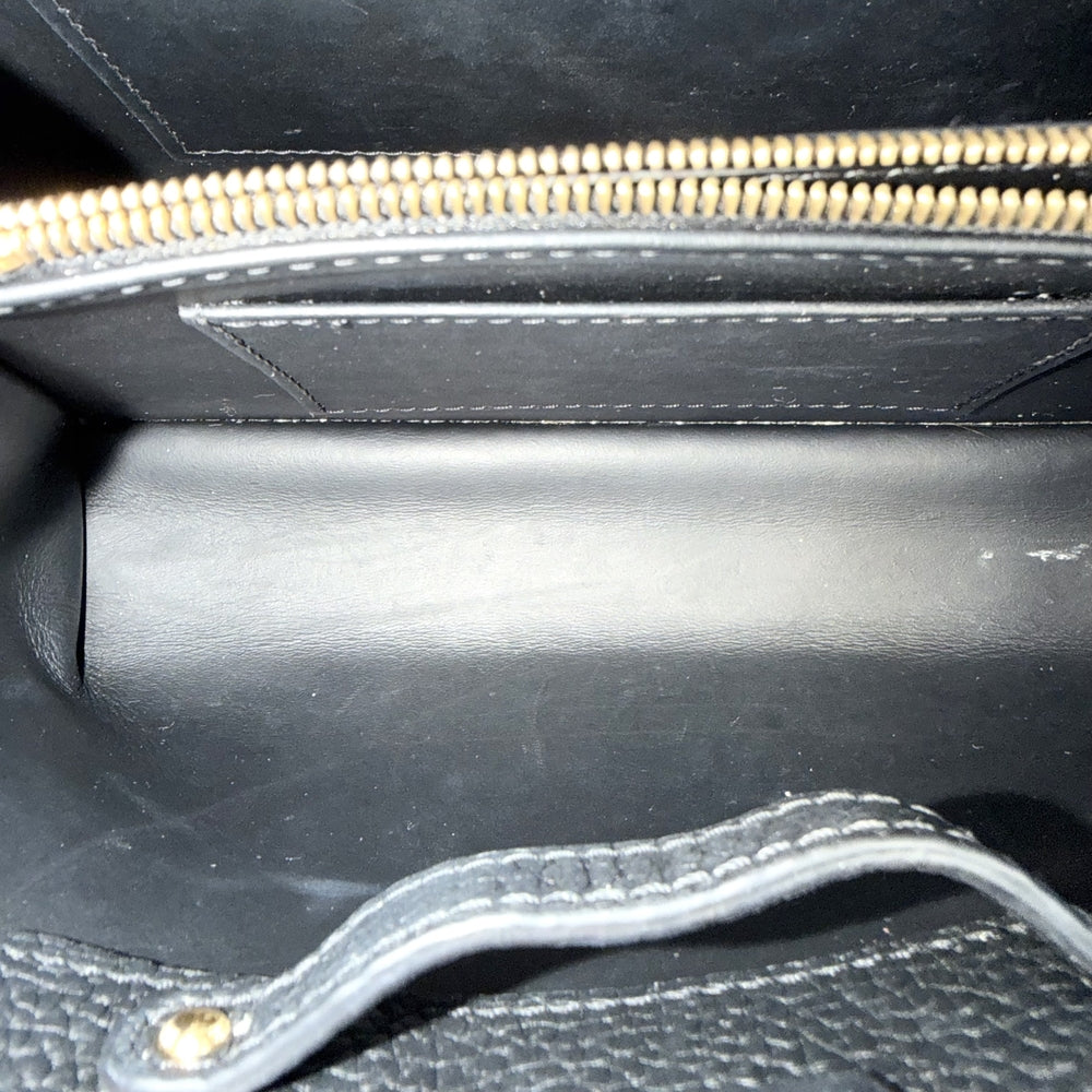 LOUIS VUITTON ルイヴィトン 2WAY パルナセアライン マイカプシーヌ スモール ハンドバッグ ショルダーバッグ M24609 トリヨン ブラック 黒 ゴールド金具 レディース【中古品】