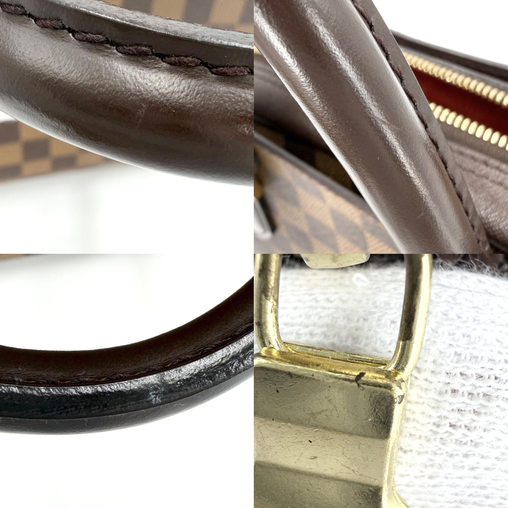 LOUIS VUITTON ルイヴィトン ハンドバッグ トリアナ N51155 ダミエキャンバス ブラウン 茶 ゴールド金具 レディース【中古品】