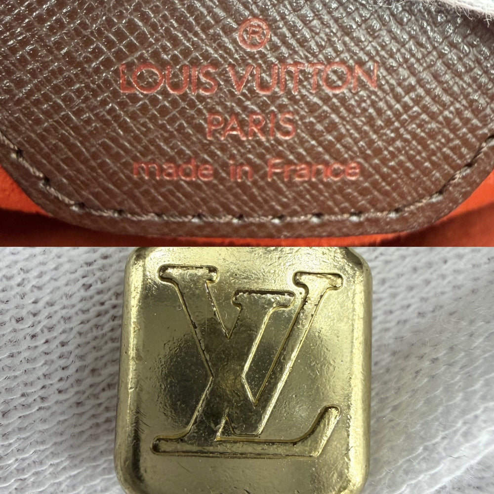 LOUIS VUITTON ルイヴィトン ハンドバッグ トリアナ N51155 ダミエキャンバス ブラウン 茶 ゴールド金具 レディース【中古品】