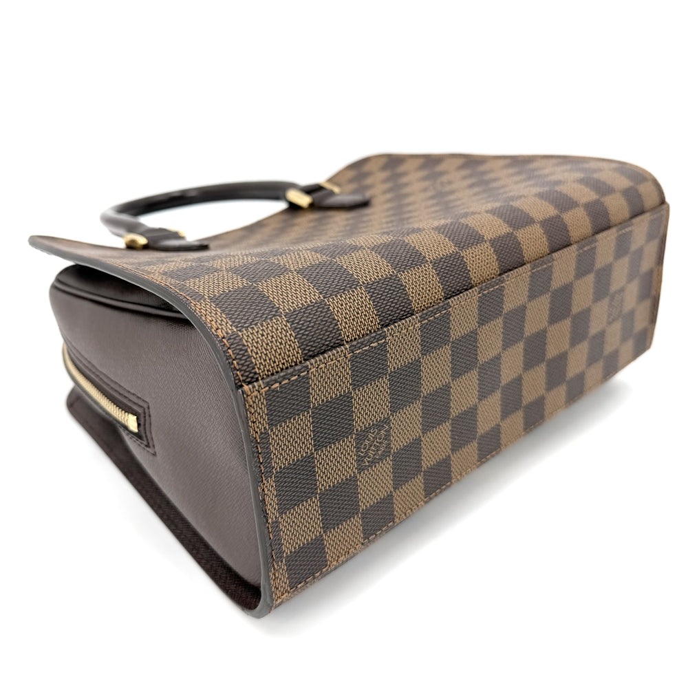 LOUIS VUITTON ルイヴィトン ハンドバッグ トリアナ N51155 ダミエキャンバス ブラウン 茶 ゴールド金具 レディース【中古品】