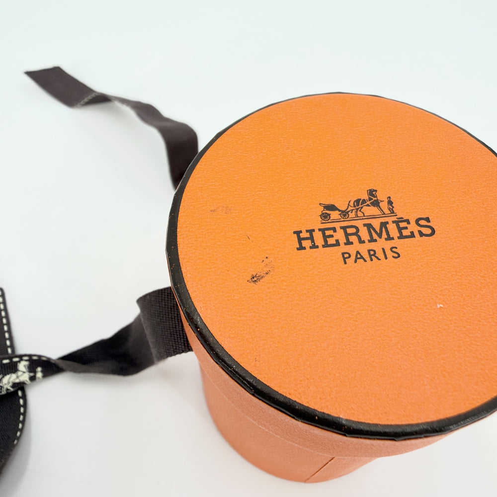 HERMES エルメス スカーフ ツイリー EPERON D'OR エプロンドール Twilly シルク ベージュ レディース【中古品】