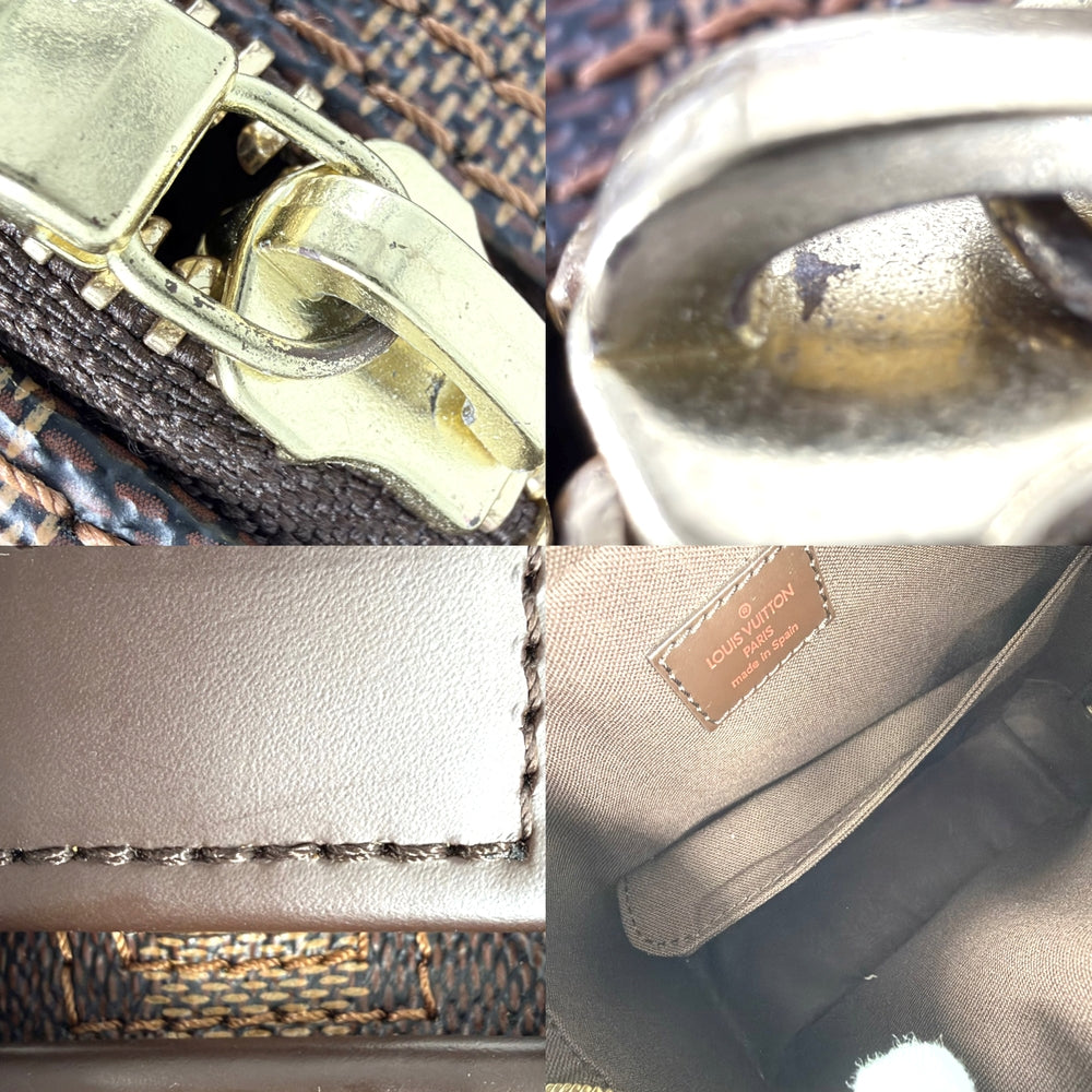 LOUIS VUITTON ルイヴィトン ショルダーバッグ オラフPM N41442 ダミエキャンバス ブラウン 茶 ゴールド金具 レディース【中古品】