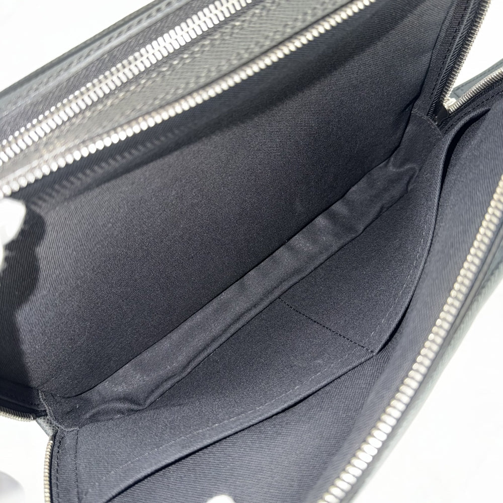 LOUIS VUITTON ルイヴィトン クラッチバッグ ネオ パヴェル セカンドバッグ ブラック 黒 M32902 タイガ アルドワーズ シルバー金具 メンズ【中古品】