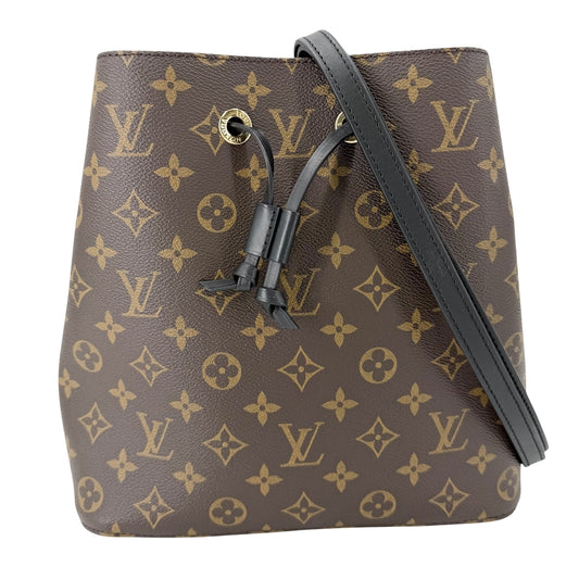 LOUIS VUITTON ルイヴィトン ショルダーバッグ モノグラム ネオノエ かばん 鞄 M44020 ブラウン 茶 ブラック 黒 ゴールド金具 レディース【中古品】