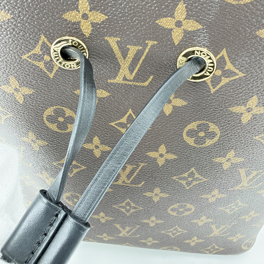 LOUIS VUITTON ルイヴィトン ショルダーバッグ モノグラム ネオノエ かばん 鞄 M44020 ブラウン 茶 ブラック 黒 ゴールド金具 レディース【中古品】