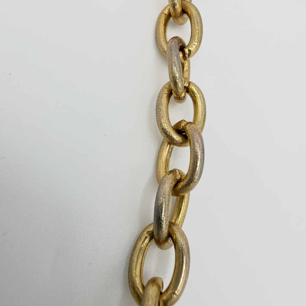 CHANEL シャネル ベルト メダル チェーンベルト ファッションアイテム 小物 ココマーク GP ラインストーン ゴールド マルチカラー レディース【中古品】