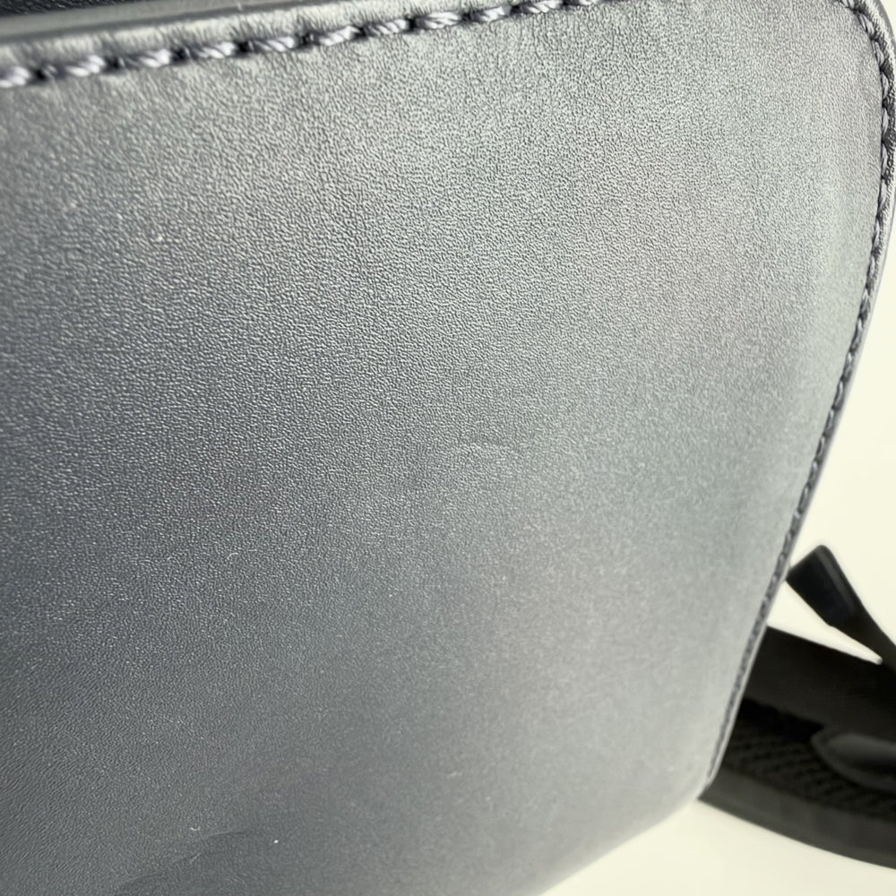 LOUIS VUITTON ルイヴィトン リュック ダミエアンフィニ バックパック かばん 鞄 N40091 PVC ネイビー 紺 シルバー金具 メンズ【中古品】