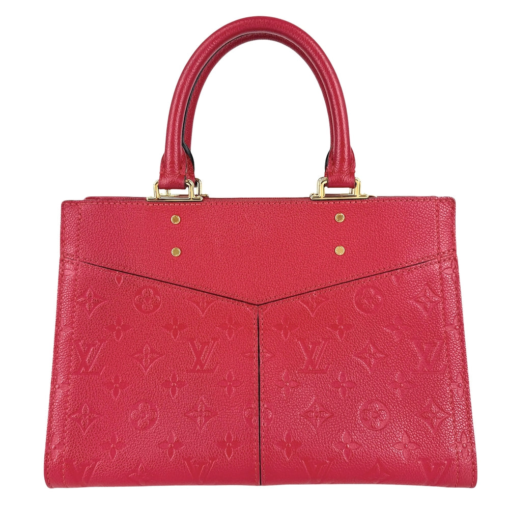 LOUIS VUITTON ルイヴィトン 2WAY スリーPM ハンドバッグ ショルダーバッグ M54193 モノグラムアンプラント レッド 赤 ゴールド金具 レディース【中古品】