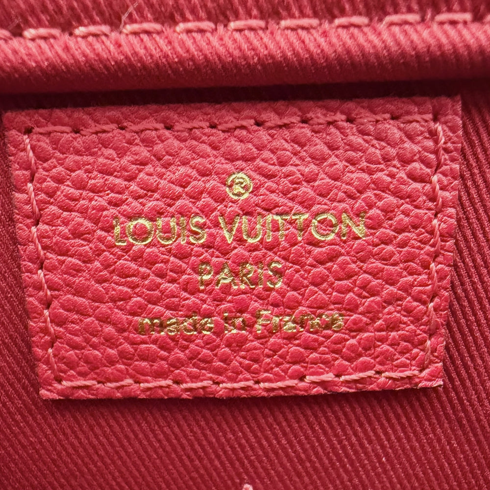 LOUIS VUITTON ルイヴィトン 2WAY スリーPM ハンドバッグ ショルダーバッグ M54193 モノグラムアンプラント レッド 赤 ゴールド金具 レディース【中古品】