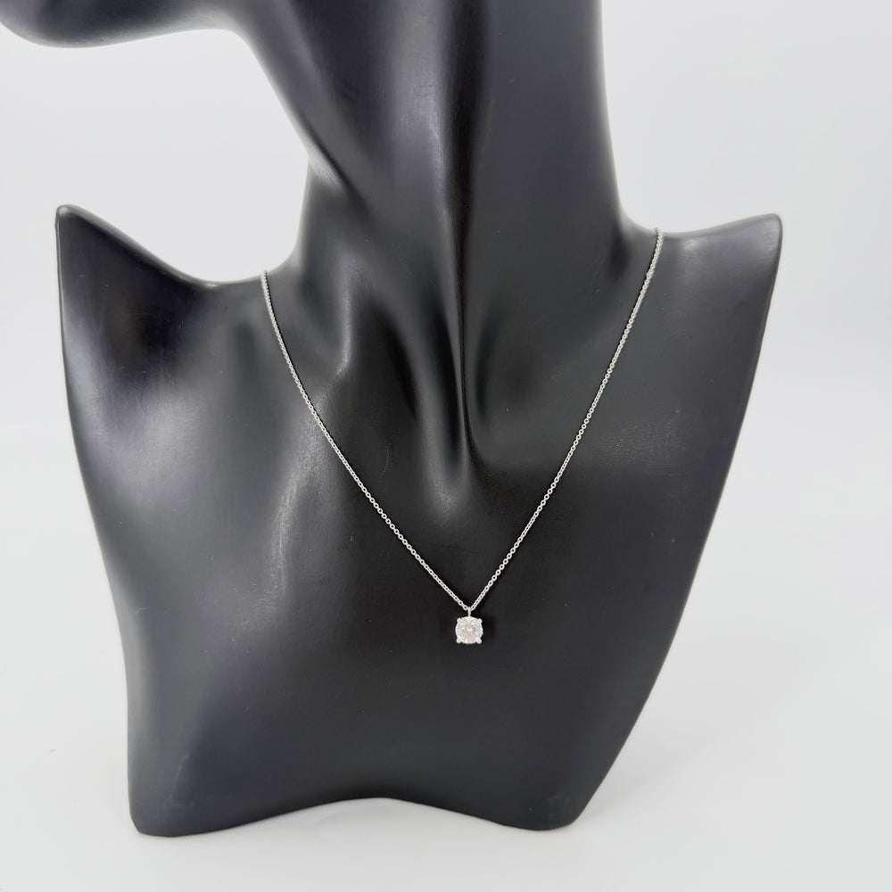 GRAFF グラフ ネックレス ジュエリー アクセサリー 18金WG Au750 K18ホワイトゴールド ダイヤモンド レディース 約4.5g【中古品】
