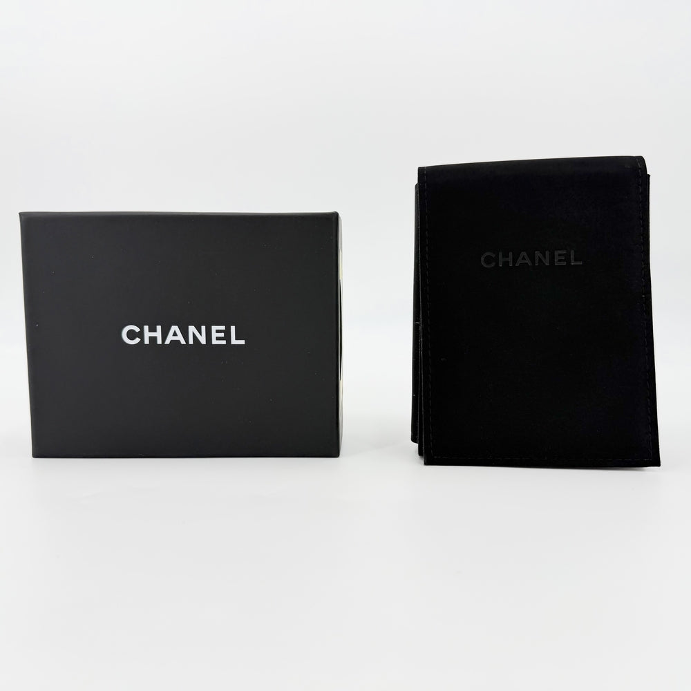 CHANEL シャネル ピアス ココマーク アクセサリー GP ラインストーン C23A レディース 約13.3g 2023年【中古品】