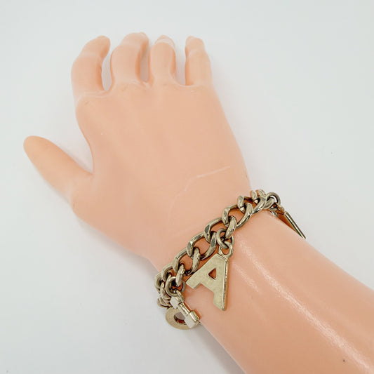 CHANEL シャネル ブレスレット ロゴ ココマーク アクセサリー ヴィンテージ GP レディース 約31.5g 2005年【中古品】