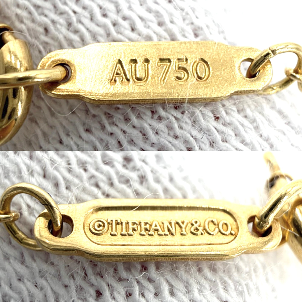 TIFFANY&Co. ティファニー ネックレス フィリグリーハート ペンダント ジュエリー アクセサリー 18金YG Au750 K18イエローゴールド ゴールド レディース 約3.8g【中古品】