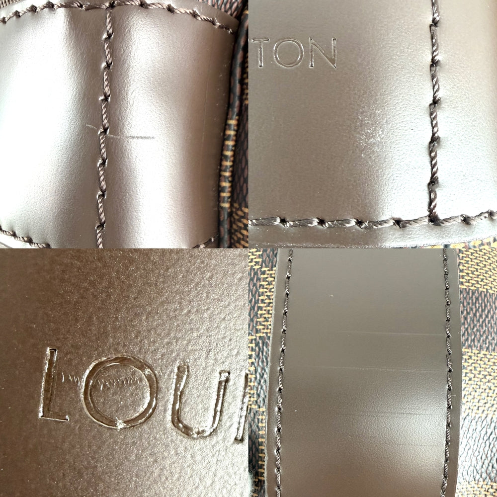 LOUIS VUITTON ルイヴィトン ショルダーバッグ ナヴィグリオ N45255 ダミエキャンバス ブラウン 茶 ゴールド金具 メンズ【中古品】