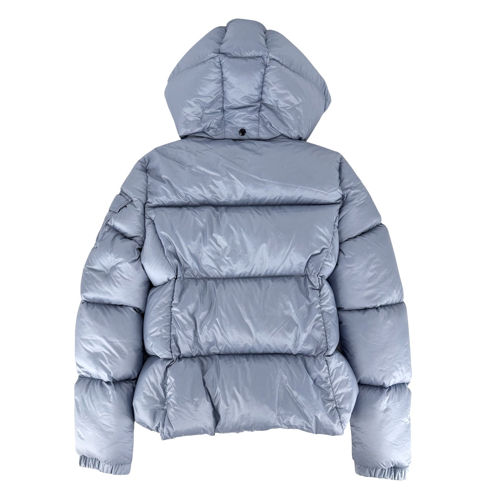 MONCLER モンクレール ダウンジャケット FOURMI GIUBBOTTO アウター アパレル 服 ブルー 青 ブラック金具 冬 ナイロン メンズ【中古品】