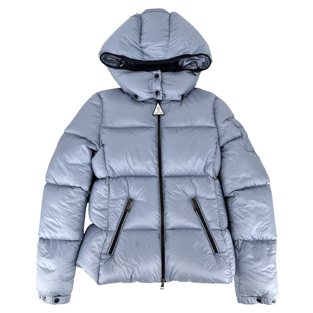 MONCLER モンクレール ダウンジャケット FOURMI GIUBBOTTO アウター アパレル 服 ブルー 青 ブラック金具 冬 ナイロン メンズ【中古品】