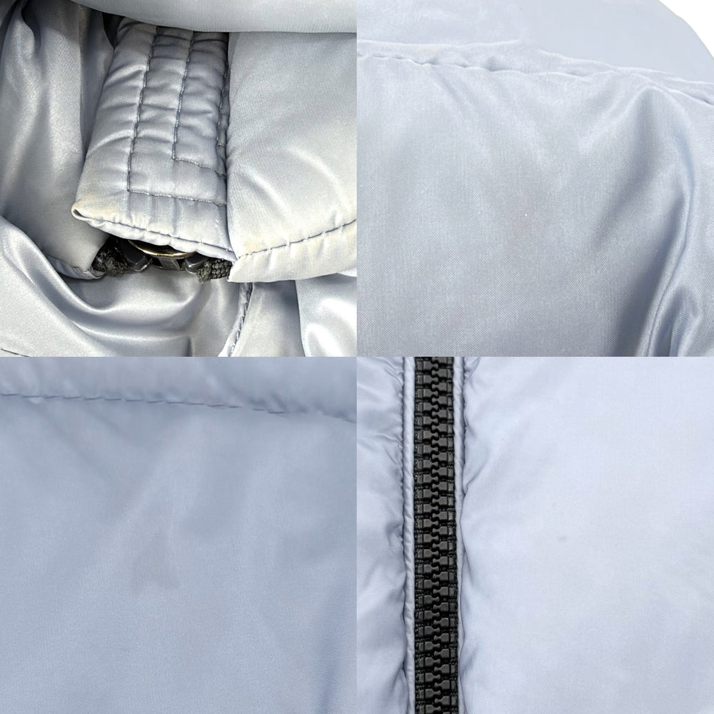 MONCLER モンクレール ダウンジャケット FOURMI GIUBBOTTO アウター アパレル 服 ブルー 青 ブラック金具 冬 ナイロン メンズ【中古品】