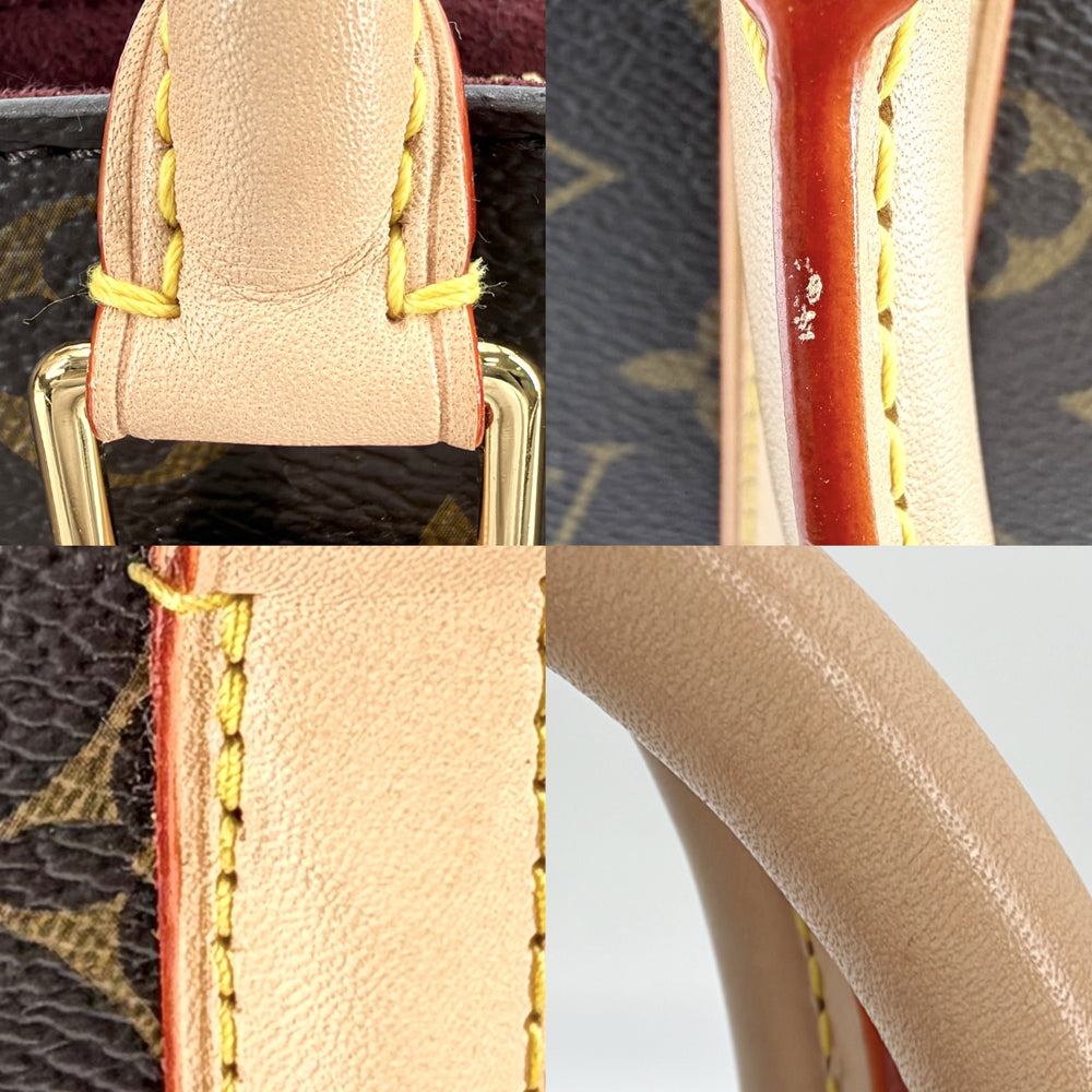 LOUIS VUITTON ルイヴィトン 2WAY モノグラム スフロBB ショルダーバッグ M44815 モノグラムキャンバス ブラウン 茶 ゴールド金具 レディース【中古品】