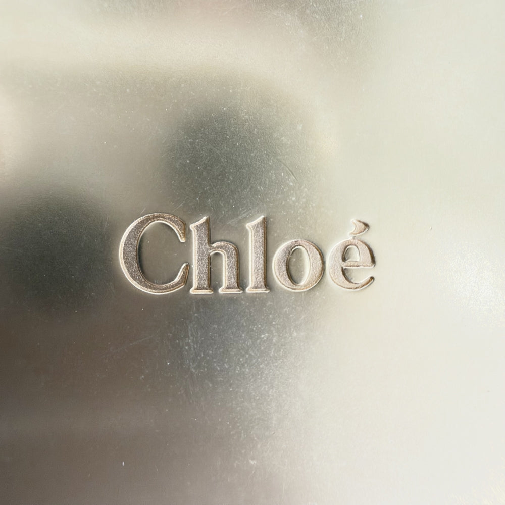 Chloe クロエ ハンドバッグ パディントン レザー ピンク ゴールド×シルバー金具 レディース【中古品】