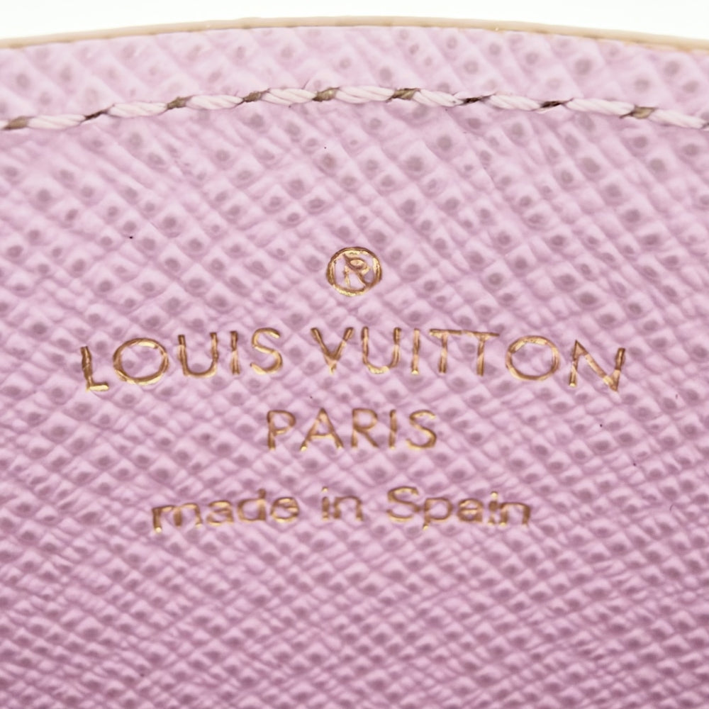LOUIS VUITTON ルイヴィトン カードケース ボルトカルトサーンプル LVガーデン 名刺入れ 定期入れ モノグラム M81726 PVCコーティングキャンバス グレインカーフレザー ゴールド マルチカラー レディース【中古品】