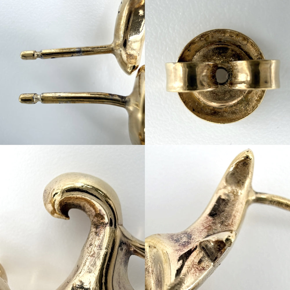 BOTTEGAVENETA ボッテガヴェネタ ピアス アクセサリー ジュエリー シルバー925 シルバー925 レディース 約16.3g【中古品】