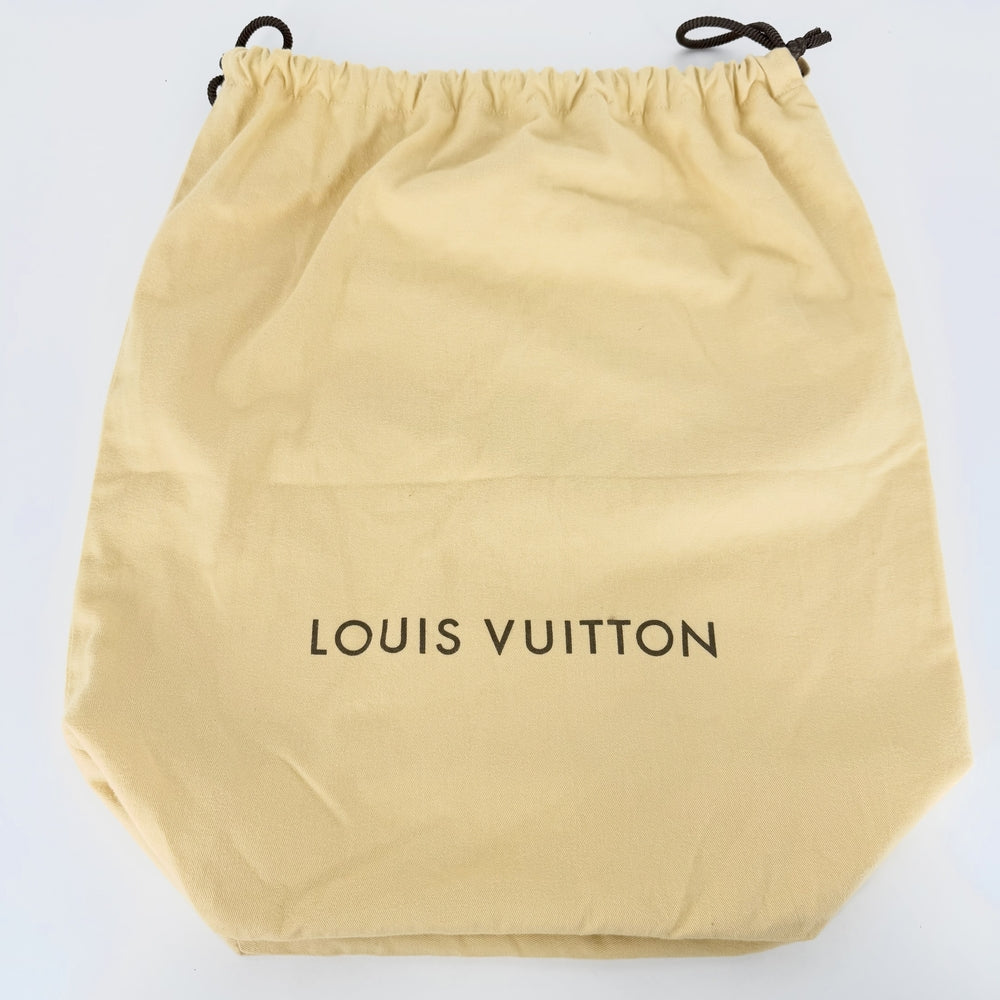 LOUIS VUITTON ルイヴィトン ボストンバッグ キーポル50 ダミエキャンバス M41427 PVCコーティングキャンバス レザー ブラウン 茶 ゴールド金具 メンズ【中古品】