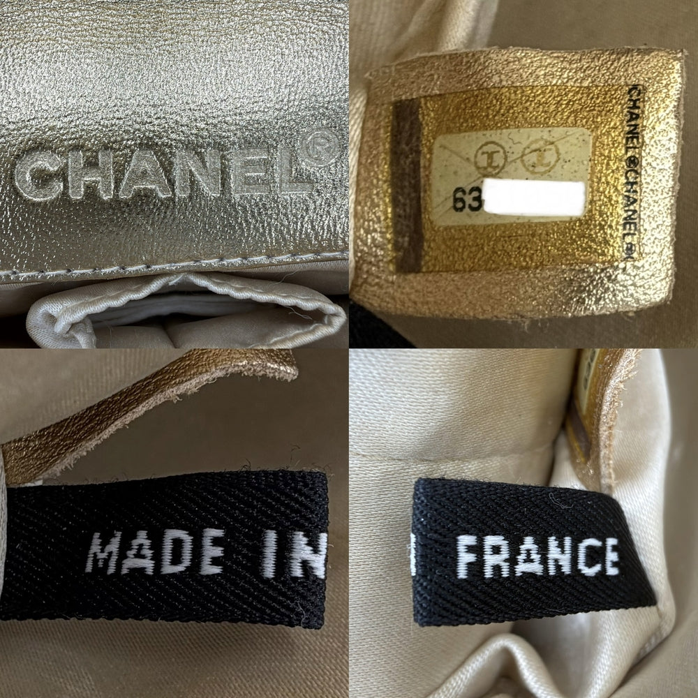 CHANEL シャネル ハンドバッグ ニュートラベルライン チェーンショルダーバッグ チョコバー ココマーク ナイロン レザー ベージュ ゴールド金具 レディース【中古品】