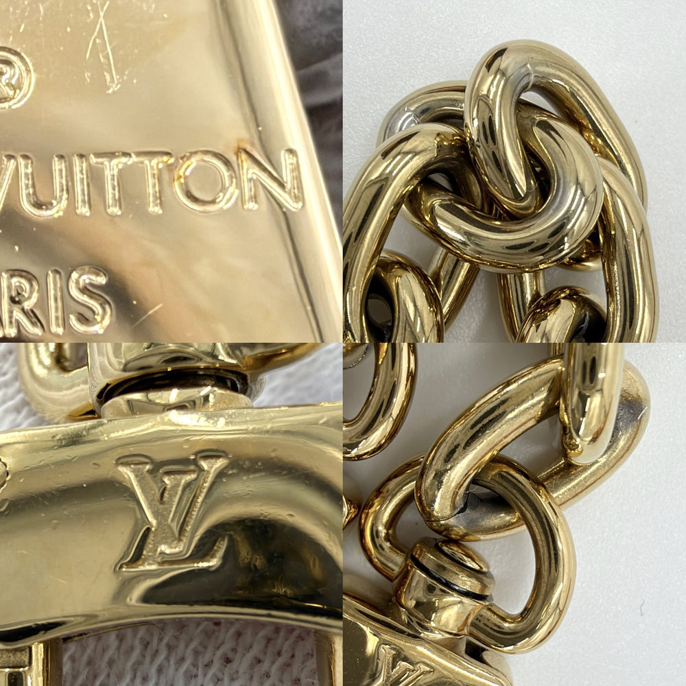 LOUIS VUITTON ルイヴィトン 2WAY ナノ･ブーローニュ ハンドバッグ ショルダーバッグ M25519 モノグラムキャンバス ブラウン 茶 ゴールド金具 レディース【中古品】