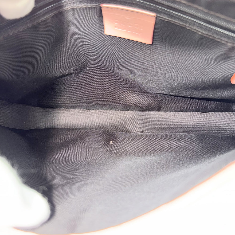 GUCCI グッチ ハンドバッグ ジャッキー 001 3735 GGキャンバス レザー ピンク シルバー金具 レディース【中古品】