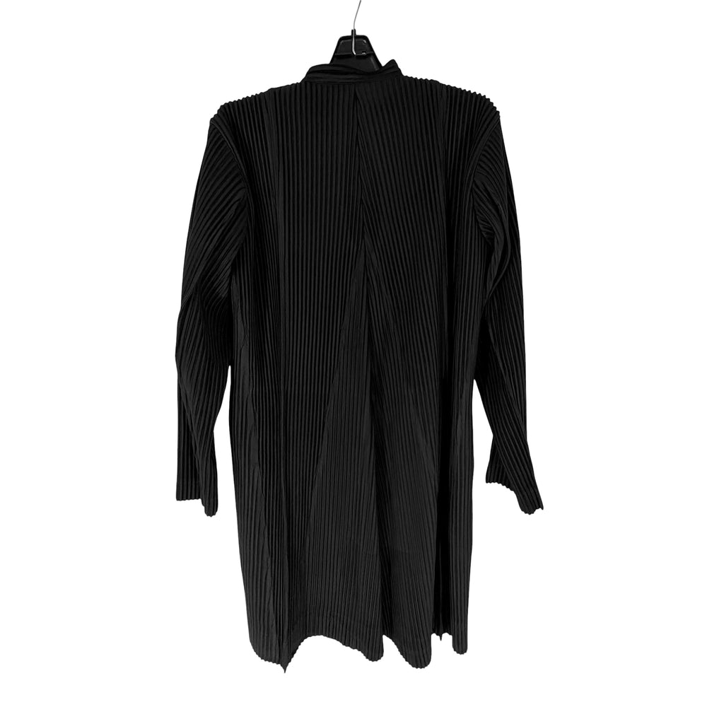 ISSEY MIYAKE イッセイミヤケ 長袖シャツ オムプリッセ アウター プリーツ アパレル 服 ブラック 黒 春 秋 ポリエステル メンズ【中古品】
