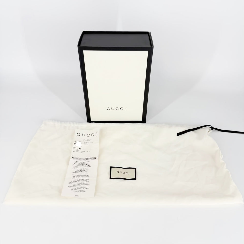 GUCCI グッチ ウエストバッグ スモール ベルトバッグ ボディバッグ ウェブストライプ 474293 GGスプリームキャンバス レザー ブラック 黒 シルバー金具 メンズ【中古品】