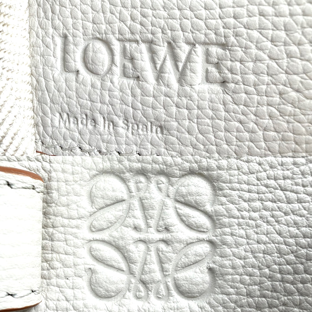 LOEWE ロエベ 2WAY ハンモック ショルダーバッグ ハンドバッグ レザー カーフ ベージュ系 ゴールド金具 レディース【中古品】