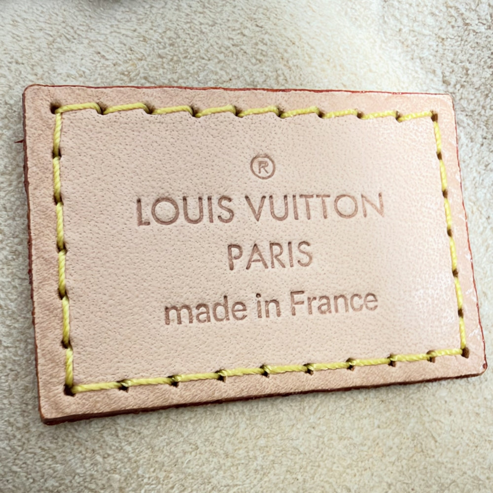 LOUIS VUITTON ルイヴィトン ハンドバッグ マンハッタンPM M40026 モノグラムキャンバス ブラウン 茶 ゴールド金具 レディース【中古品】