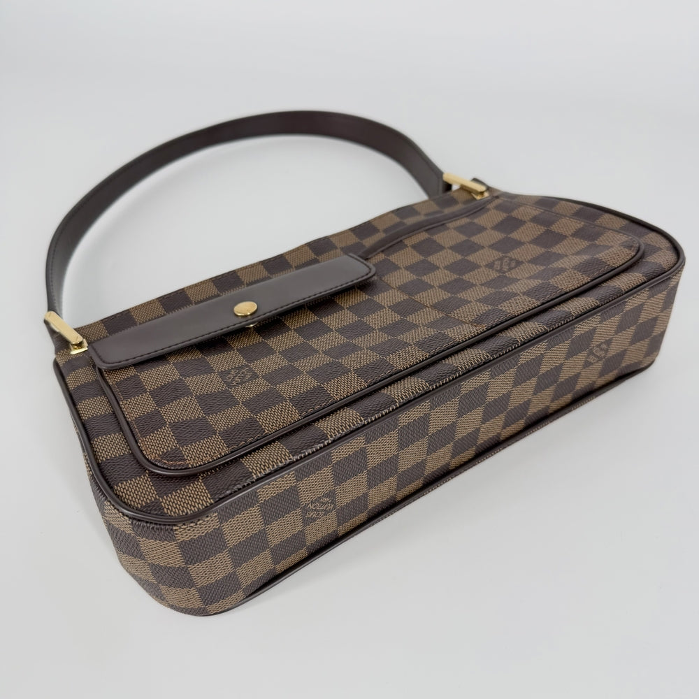 LOUIS VUITTON ルイヴィトン ショルダーバッグ オーバーニュ ワンショルダー かばん 鞄 N51129 ダミエキャンバス ブラウン 茶 ゴールド金具 レディース【中古品】
