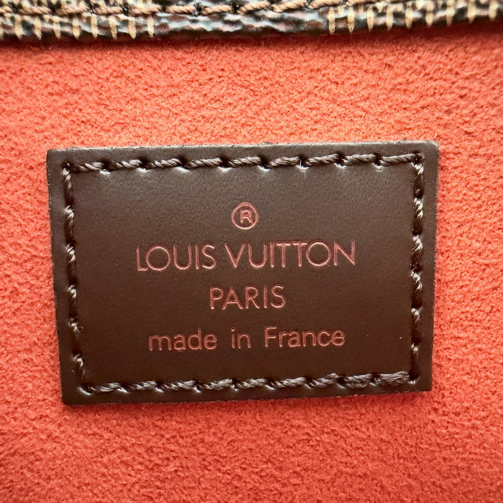 LOUIS VUITTON ルイヴィトン ショルダーバッグ オーバーニュ ワンショルダー かばん 鞄 N51129 ダミエキャンバス ブラウン 茶 ゴールド金具 レディース【中古品】