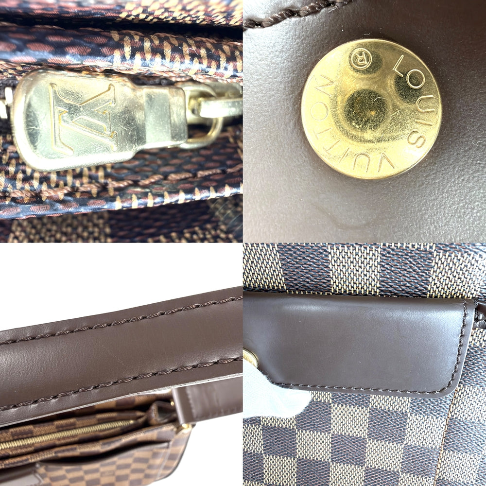 LOUIS VUITTON ルイヴィトン ショルダーバッグ オーバーニュ ワンショルダー かばん 鞄 N51129 ダミエキャンバス ブラウン 茶 ゴールド金具 レディース【中古品】
