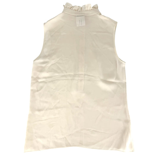 CHANEL シャネル ブラウス ノースリーブ ハイネック トップス アパレル 服 36 アイボリー 夏 シルク レディース【中古品】