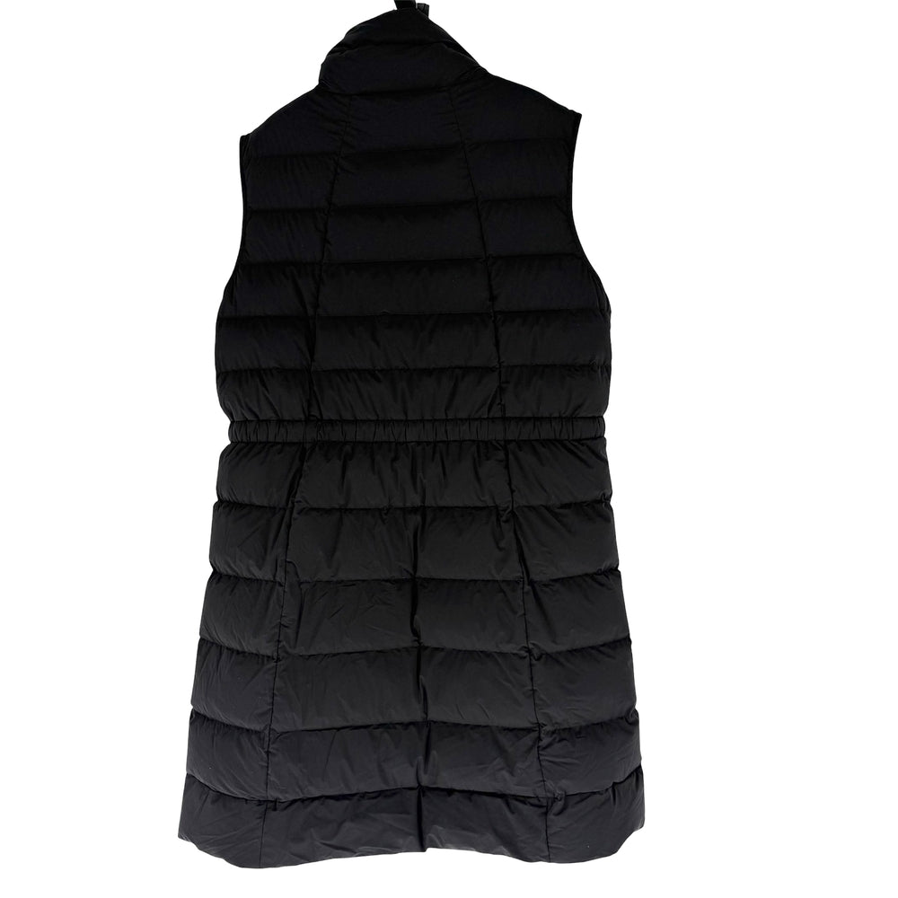 MONCLER モンクレール ダウンベスト LANDE アウター アパレル 服 3サイズ ブラック 黒 シルバー金具 秋 冬 ナイロン ポリウレタン レディース【中古品】