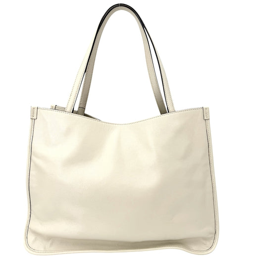 GUCCI グッチ トートバッグ ホースビット 1955 ハンドバッグ 623694 レザー オフホワイト ゴールド金具 レディース【中古品】