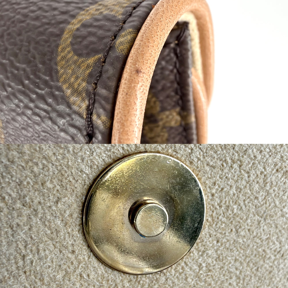 LOUIS VUITTON ルイヴィトン ウエストバッグ ポシェットフロランティーヌ ボディバッグ ウエストポーチ M51855 モノグラムキャンバス ブラウン 茶 ゴールド金具 レディース【中古品】